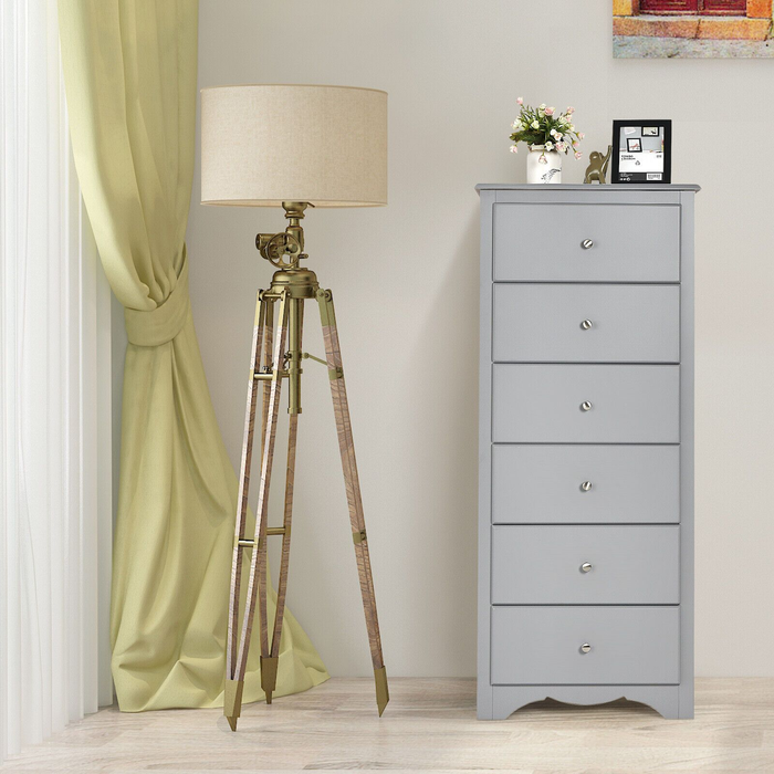 6-Drawer Freestanding Dresser Cabinet