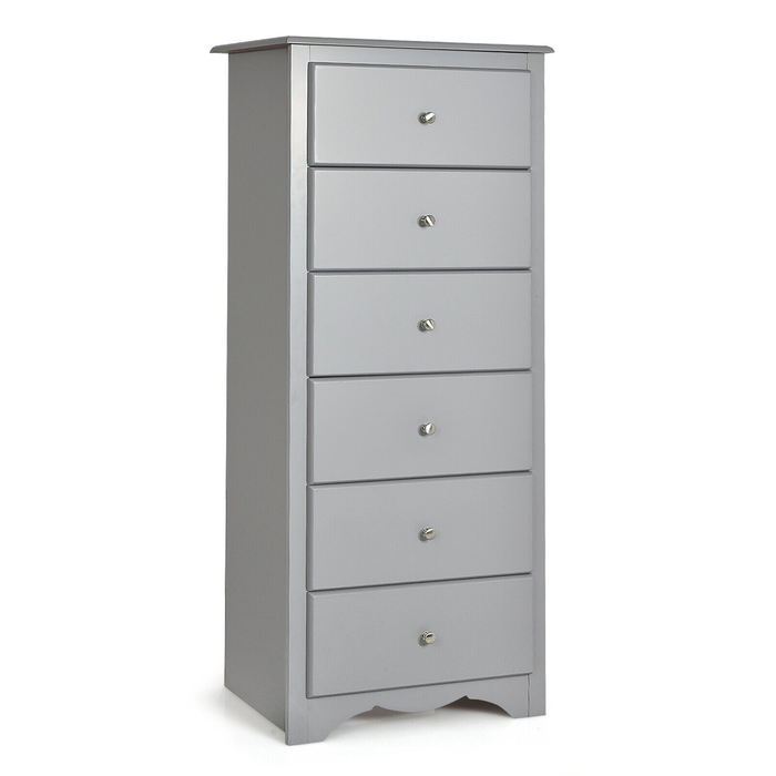 6-Drawer Freestanding Dresser Cabinet