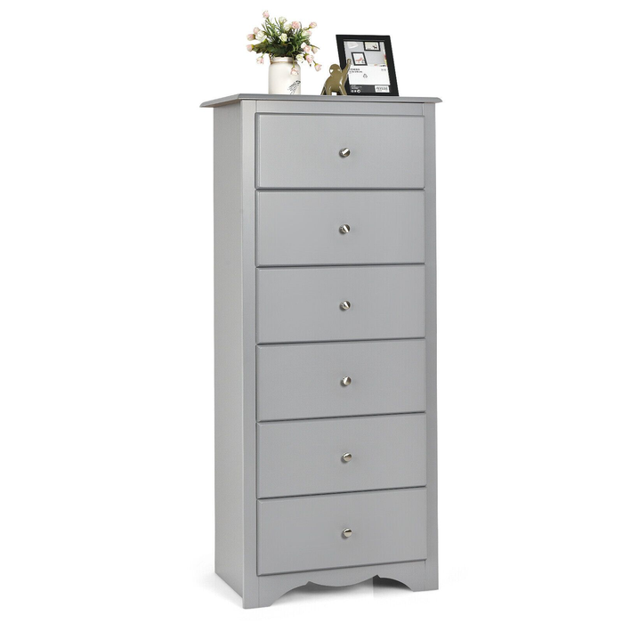 6-Drawer Freestanding Dresser Cabinet