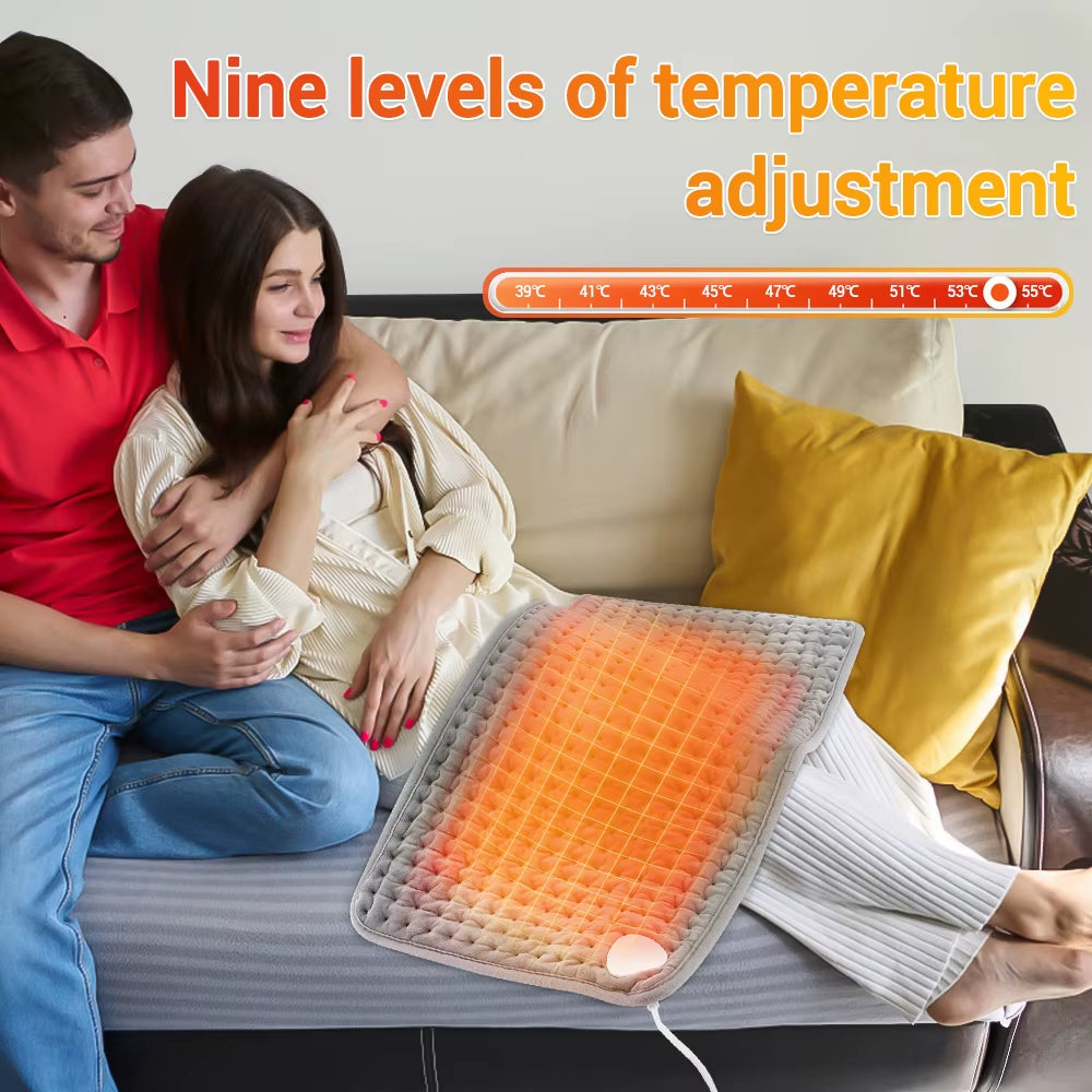 SEDOL Electric Heated Waist Pad Massage Belt Adjustable Temperature Hot Compress for Abdomen Uterus Lumbar Pain Relief Thermal Support