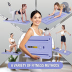 SEDOL Foldable Pilates Reformer Board Portable Home Pilates Machine with Resistance Springs All-in-One Exercise Board for Full Body Toning Core Strength and Flexibility