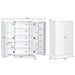 2-Door Pantry Cabinet with 6 Adjustable Shelves