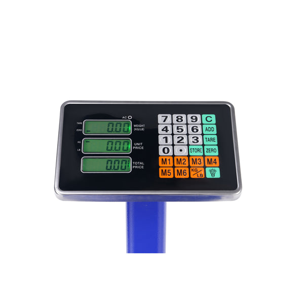 300kg Digital Platform Scale – Heavy-Duty Floor & Postal Weighing Scale with LCD Display