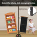 5 Drawers Dresser Chest of Drawers with Wooden Top and Metal Frame