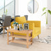 3-Tier Bamboo Shoe Bench for Entryway