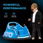 SEDOL Licensed Angry Birds 12V Kids Bumper Car with Dual Joysticks 360° Spin Waltz Car Parental Remote Control and Integrated USB Multimedia System