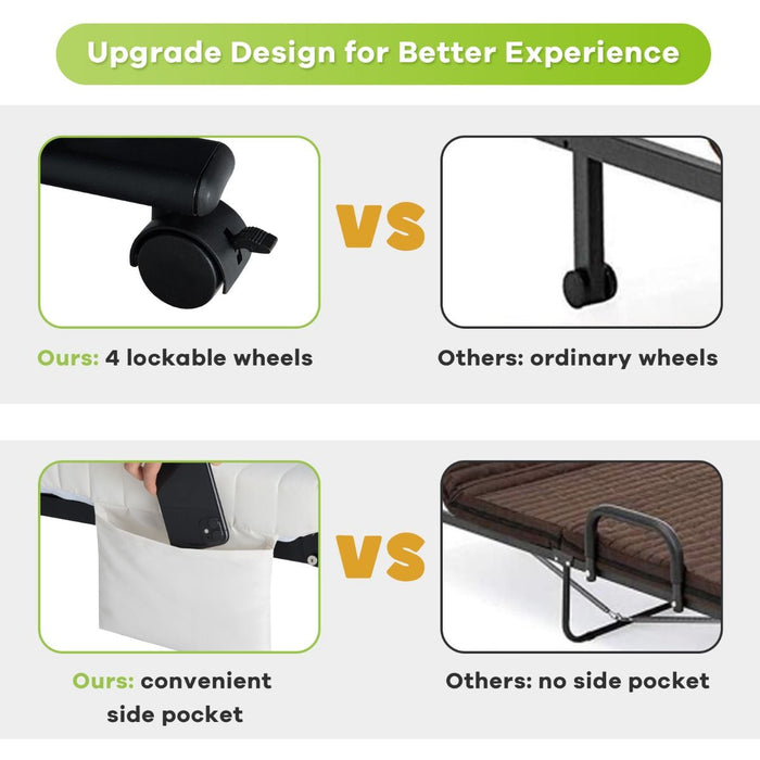 Folding Sofa Bed with Mattress
