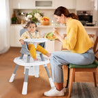 SEDOL 16-in-1 "Ultimate Explorer" High Chair & Activity Center — Convertible Sensory Station, Building Block Table, Booster Seat, and High Stool with 360° Rotating Seat – 6-36 Months