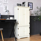 Antique Wooden Storage Cabinet Cupboard Shelf