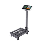 100kg Digital Platform Scale – LCD Floor & Postal Weighing Scale with 30×40cm Steel Plate, Precision Display & UK Plug