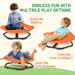 SEDOL Planet-Shaped Kids Swivel Chair – 360° Sensory Spinning Seat with Non-Slip Base, Steel Frame & Fun Design for Ages 3-6