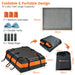 Waterproof Rooftop Luggage Bag with Non-Slip Mat and 6 Door Hooks