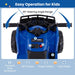 6V Kids Quad Ride-On – One-Button Start ATV with Tread Tires & MP3 Player