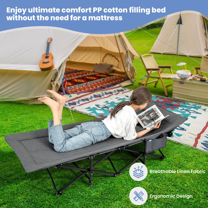 Sleeping Cot Bed with Carry Bag