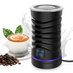 SEDOL 4-in-1 Electric Milk Frother and Warmer 600ml Automatic Hot Cold Foam Maker for Coffee Cappuccino Latte Hot Chocolate Non-Stick Quiet Milk Steamer