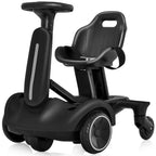 SEDOL 6V Kids Electric Ride-On Drift Car 360° Spin Power Slider with Adjustable Growing Seat Sound Effects and Safety Belt for Boys & Girls Aged 3–8 Years