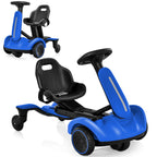 SEDOL 6V Kids Electric Ride-On Drift Car 360° Spin Power Slider with Adjustable Growing Seat Sound Effects and Safety Belt for Boys & Girls Aged 3–8 Years