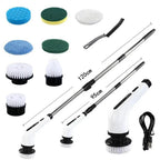 9-in-1 Electric Spin Scrubber – Cordless Handheld Cleaning Brush