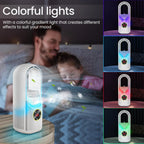 SEDOL Bladeless Portable Air Conditioner Mini USB Evaporative Air Cooler with 6 Wind Speeds and 6H Timer Silent Desktop Cooling Fan for Bedroom Office and Personal Travel
