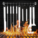 SEDOL BBQ Tools Set - 18pcs Heavy Duty Stainless Steel BBQ Accessories
