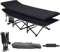 SEDOL Heavy-Duty Folding Camping Bed for Adults | 250KG Load Capacity Sturdy Camp Cot with Extra Thick Removable Mattress | Double-Layer 1200D Oxford Fabric Sleeping Bed for Travel Office and Outdoor