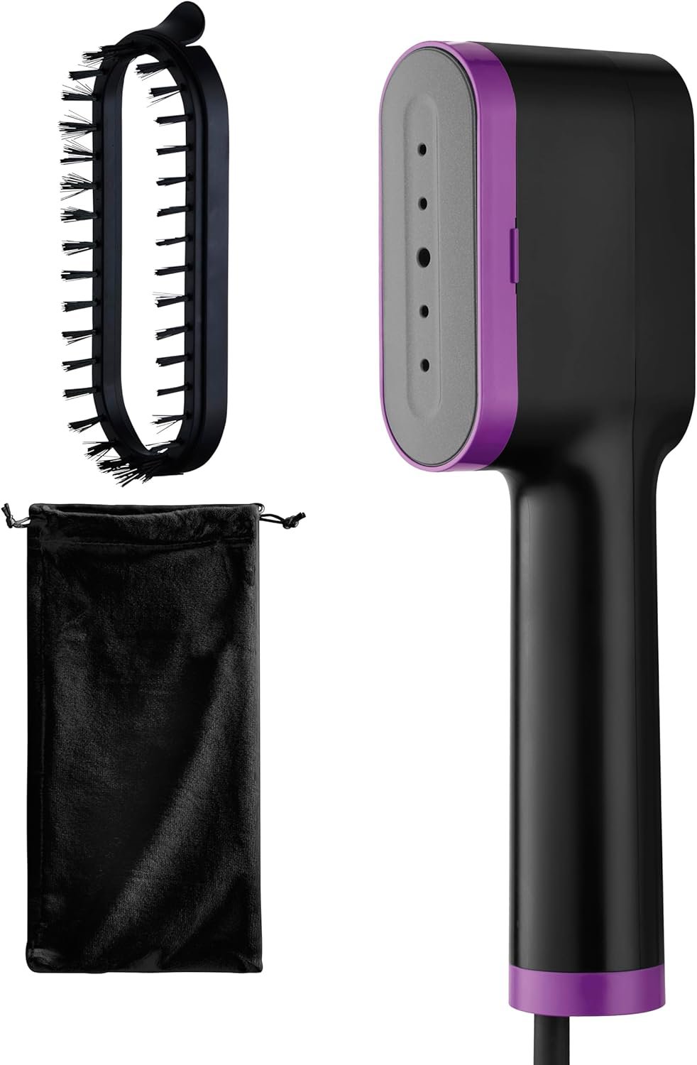 SEDOL Handheld Garment Steamer 1400W Portable Clothes Steamer with Ceraglide Ceramic Soleplate Vertical Steam Iron for Travel and Home LED Display and Brush Attachment