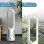 SEDOL Bladeless Portable Air Conditioner Mini USB Evaporative Air Cooler with 6 Wind Speeds and 6H Timer Silent Desktop Cooling Fan for Bedroom Office and Personal Travel