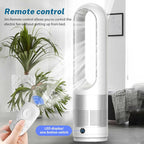 SEDOL Bladeless Portable Air Conditioner Mini USB Evaporative Air Cooler with 6 Wind Speeds and 6H Timer Silent Desktop Cooling Fan for Bedroom Office and Personal Travel