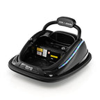SEDOL 12V High-Performance Kids Bumper Car with 360° Zero-Turn Dual Joysticks 30m Parental Remote Override and Shock-Absorbing Elastic Bumper