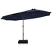 4.5m Double-Sided Outdoor Garden Parasol