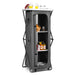 3-Tier Folding Camping Storage Cabinet with Side Pockets and Carry Bag