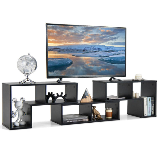 3 Pieces Convertible TV Stand for Tvs up to 65 Inches