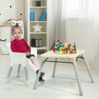 SEDOL 5-in-1 Convertible Baby High Chair & Independent Play Table Set with 5-Point Safety Harness 2-Position Removable Tray and Waterproof Easy-Clean Cushion