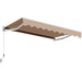 10x8ft Retractable Awning with Crank Handle