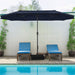 4.5m Double-Sided Outdoor Garden Parasol