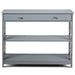 3-Tier Console Table with 1 Drawer and 2 Storage Shelves