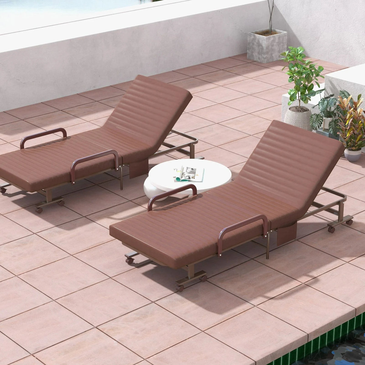 Folding Sofa Bed with Mattress