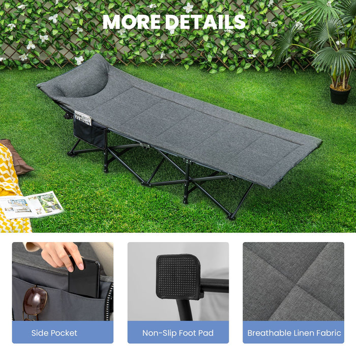 Sleeping Cot Bed with Carry Bag