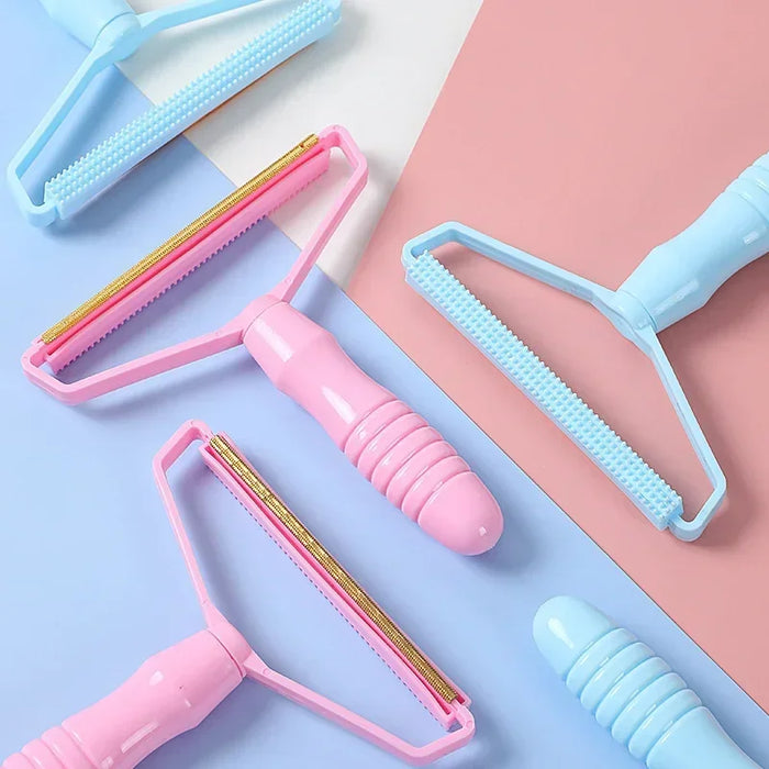 Pet Hair Remover Razor – Portable Lint & Pilling Brush for Clothes, Carpets, Sofa & Wool Fabrics