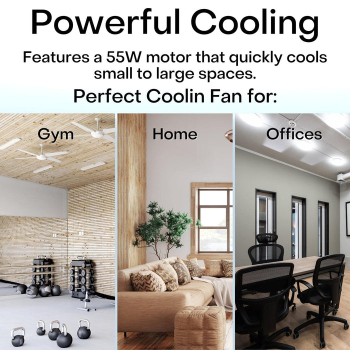 SEDOL 12" Chrome Floor Fan with 3 Speed Settings and Tilting Head Feature