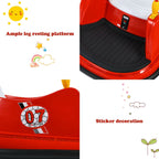 SEDOL Kids 6V Electric Bumper Car for Toddlers 360° Zero-Turn Waltz Car with Parental Remote Control Wall-Safe Rubber Bumper and Flashing LED Light Show