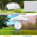 2x2m Pop-Up Canopy Tent with Adjustable Height