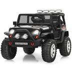 SEDOL 2-Seater Kids Ride-On Truck 12V Battery Powered Electric Car with Parental Remote Control Spring Suspension Rocking Mode and Bluetooth/USB Audio – 50kg Capacity
