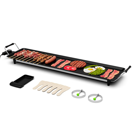 XXL Teppanyaki Table Grill – 90 × 23 cm XXL Electric Teppanyaki Hot Plate 2000W