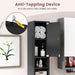 180CM Tall Freestanding Bathroom Cabinet with 2 Doors and 1 Drawer