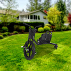SEDOL 16-Inch Drift Scooter Trike – Kids 360° Rotating Pedal Drift Bike with Adjustable Seat, Rear Wheel Lights & Stable Design for Ages 6+
