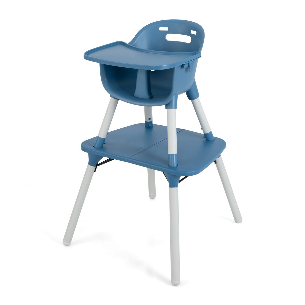 SEDOL 5-in-1 Convertible Baby High Chair & Independent Play Table Set with 5-Point Safety Harness 2-Position Removable Tray and Waterproof Easy-Clean Cushion