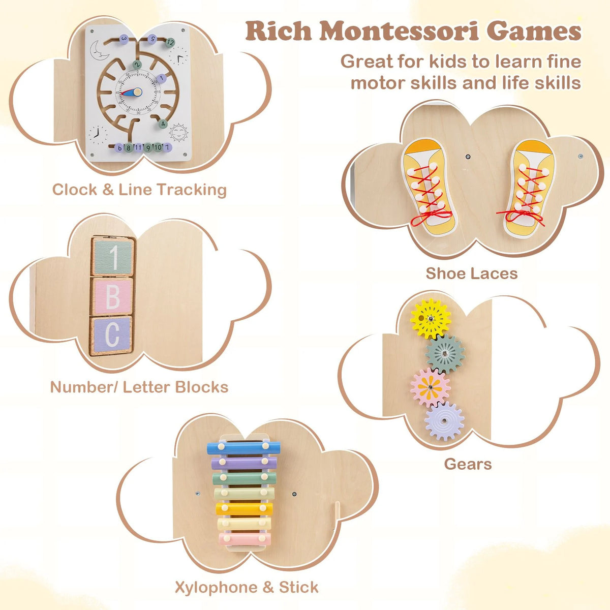 SEDOL 4-in-1 Montessori "Discovery Center" Learning Tower — Convertible Kitchen Helper Stool with Integrated Slide, High Chair, and 6-Feature Sensory Activity Station