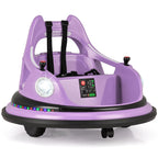 SEDOL 12V High-Performance Kids Bumper Car with 5-Point Safety Harness 360° Zero-Turn Dual Joysticks and 5-Mode LED Light Show – 12V Powered for Ages 3+