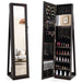3-In-1 Mirrored Jewellery Armoire with Display Shelves